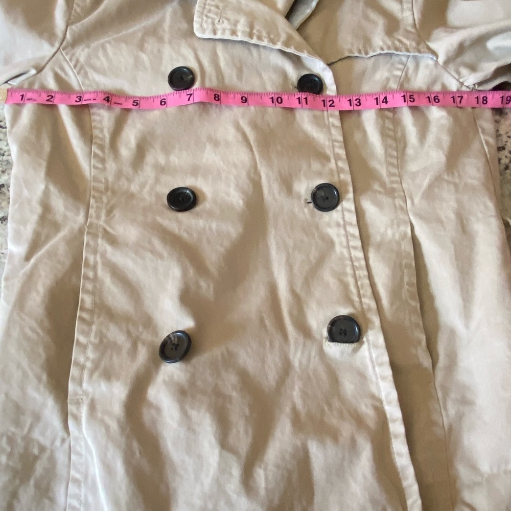 GAP Double Breasted - Trench Coat - Women’s size S - Picture 8 of 10